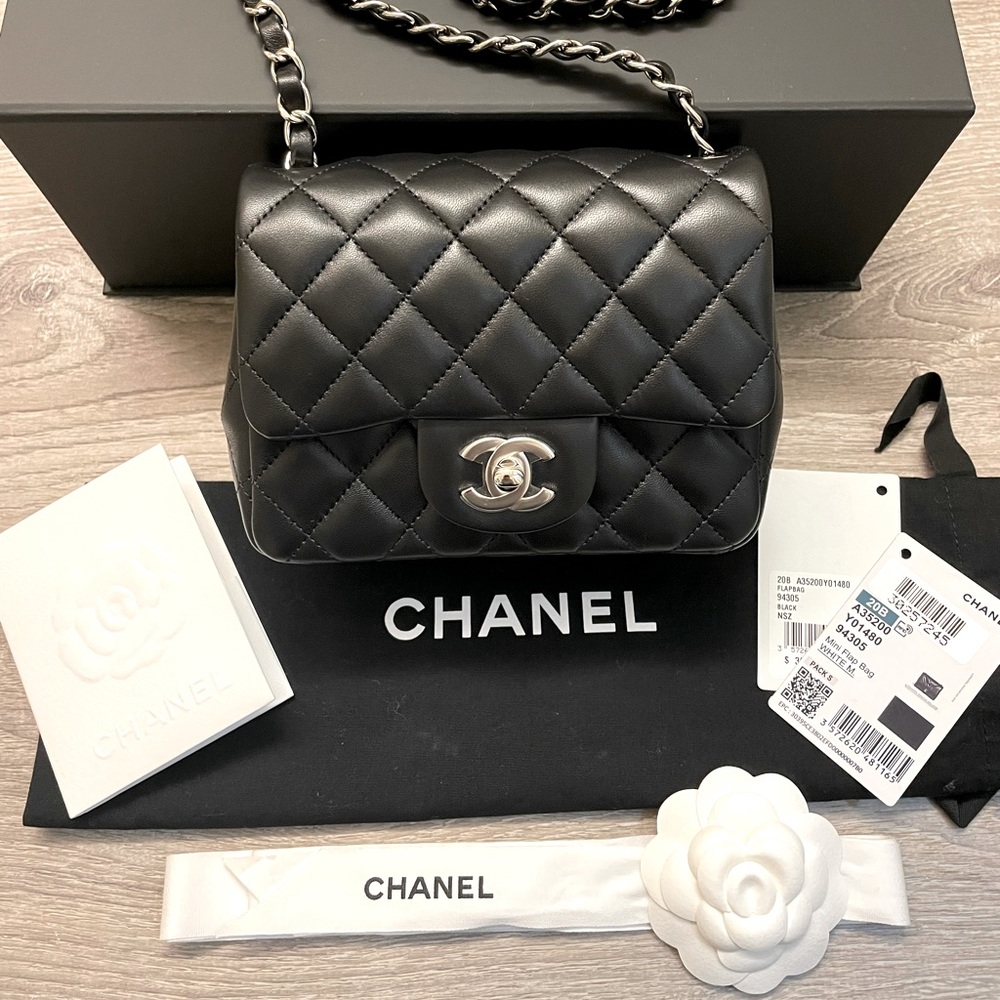 🛑SOLD🛑 20B Chanel Mini Square Flap - Picture 1 of 13